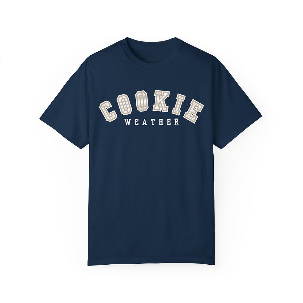 Thumbnail: t-shirt that says cookie weather