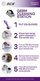 Germ Cleaning Station 4ft x 2ft_Version