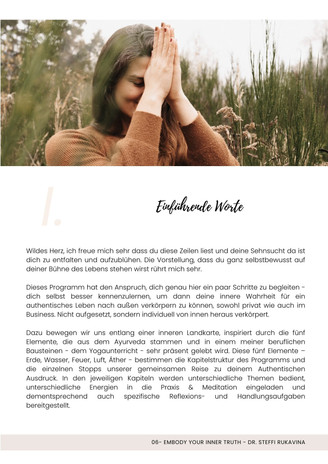 Embody your inner truth - Dr. Stefanie Rukavina