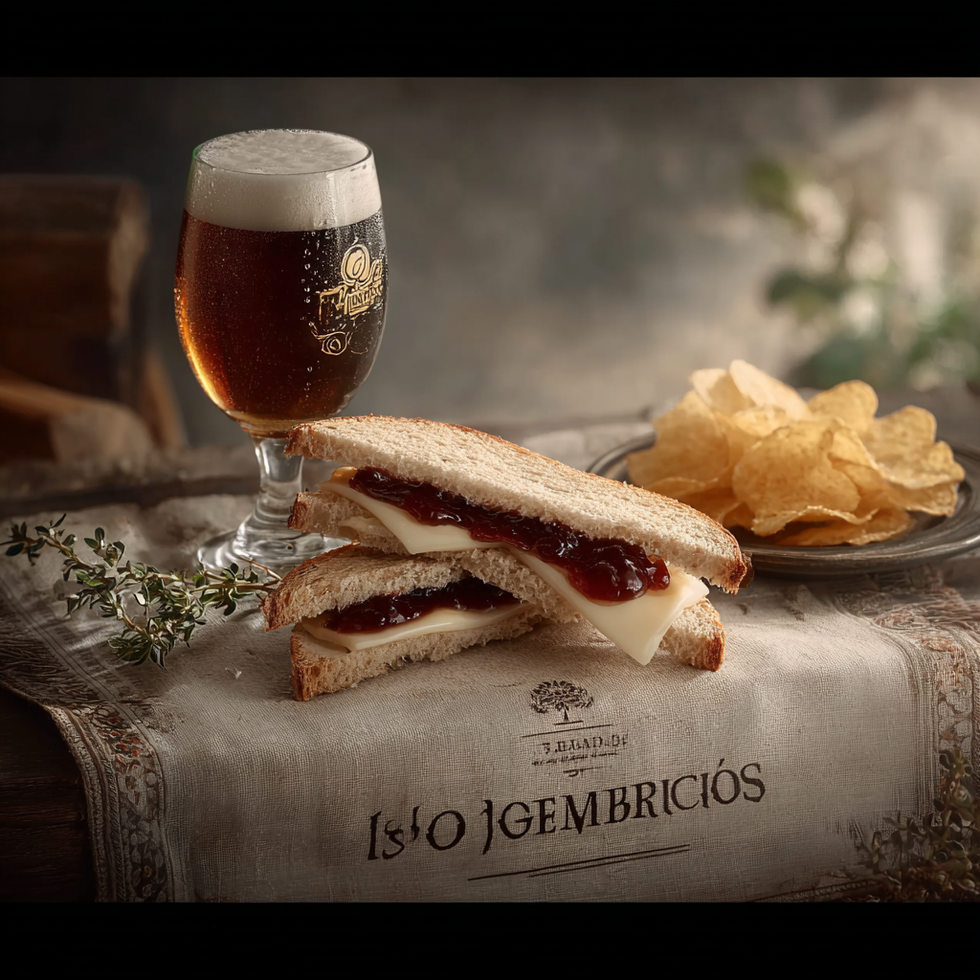 ladyv05_a_realistic_photo_of_a_sandwich_with_jam_on_and_chees_a_e7ec79d0-5218-4752-af02-848ce7652af7