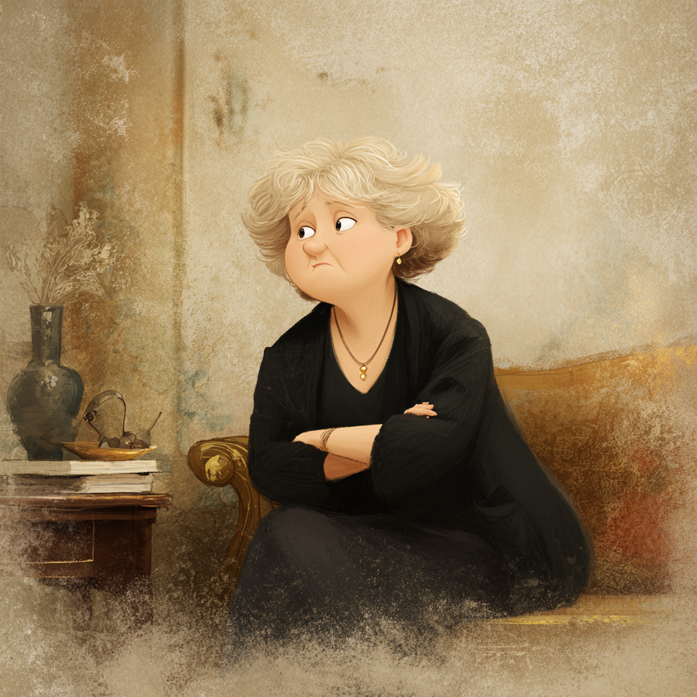 ladyv05_Semi-realistic_animated_portrait_of_an_old_women_in_her_43194a1a-92f9-4f5f-be03-2e6df560deac