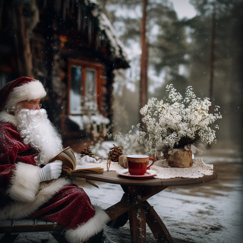 ladyv05_Santa_Clause_is_sitting_on_the_chair_near_the_table_wit_ddb26bb7-e502-4f27-b5f2-31d96438e2b7