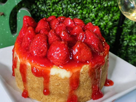 New York Strawberry Cheesecake