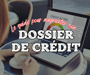 Augmenter sa cote de crédit