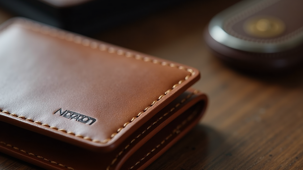 The Art of Bespoke Leather Wallets and Accessories