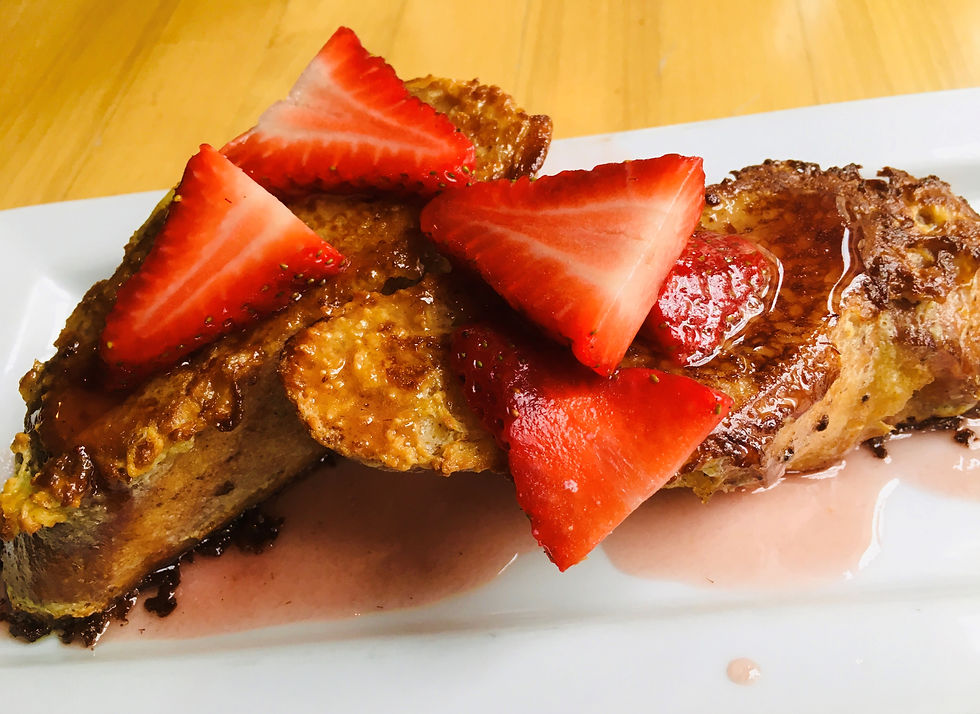 Pain Perdu French Toast from The Block