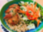 Thai Peanut Shrimp Bowl from Coco's