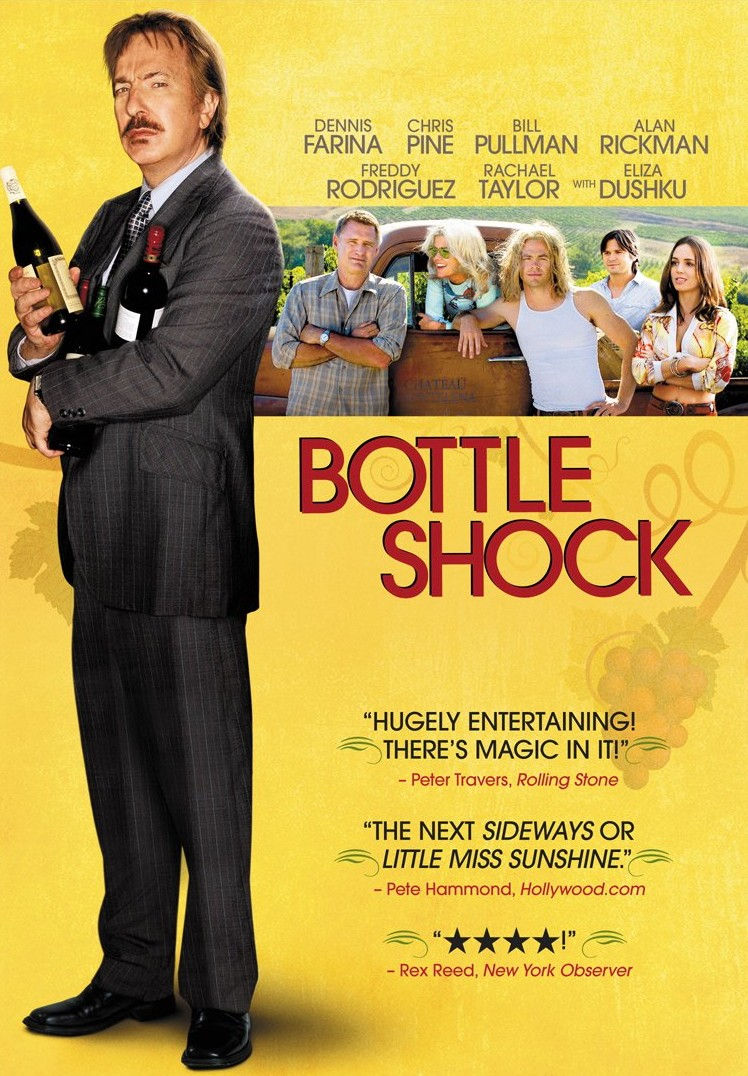 The movie poster for Bottle Shock
