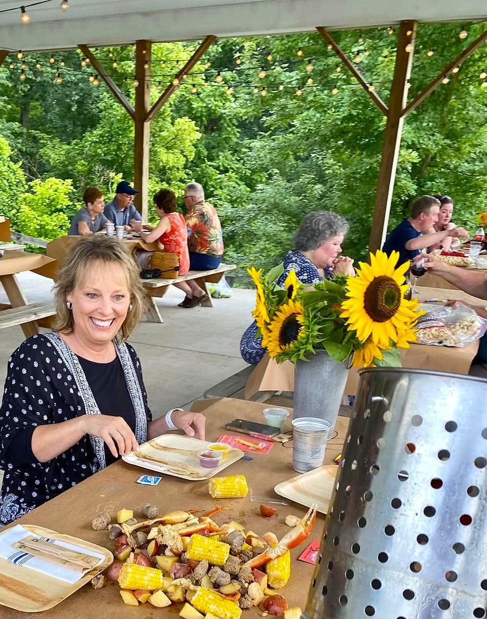Low Country Boil at Gritt's Farm