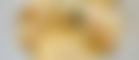A plate of shrimp ravioli covered in cream sauce with cheese
