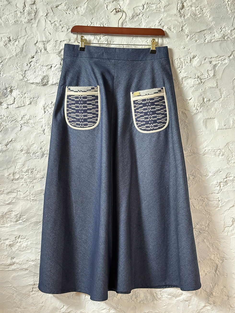 Thumbnail: A LINE MAXI SKIRT – PENMACHNO DETAIL