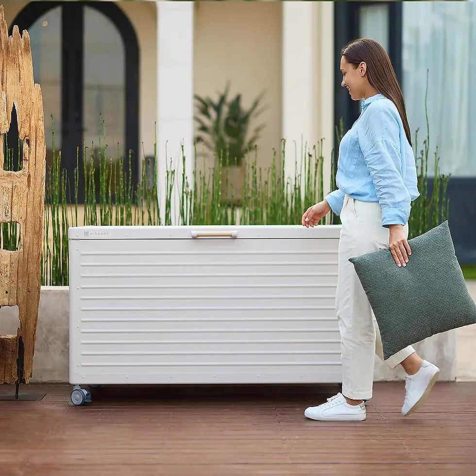 Thumbnail: Mirador Outdoor Storage Series - Deck box horizon - 134 US Gallon