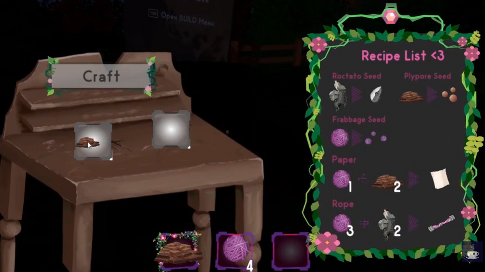 Crafting bench