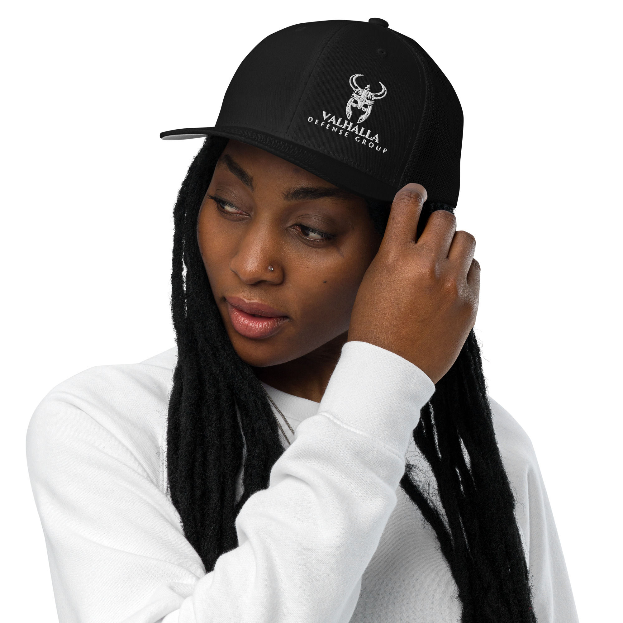 Valhalla Defense Group Closed-back trucker cap