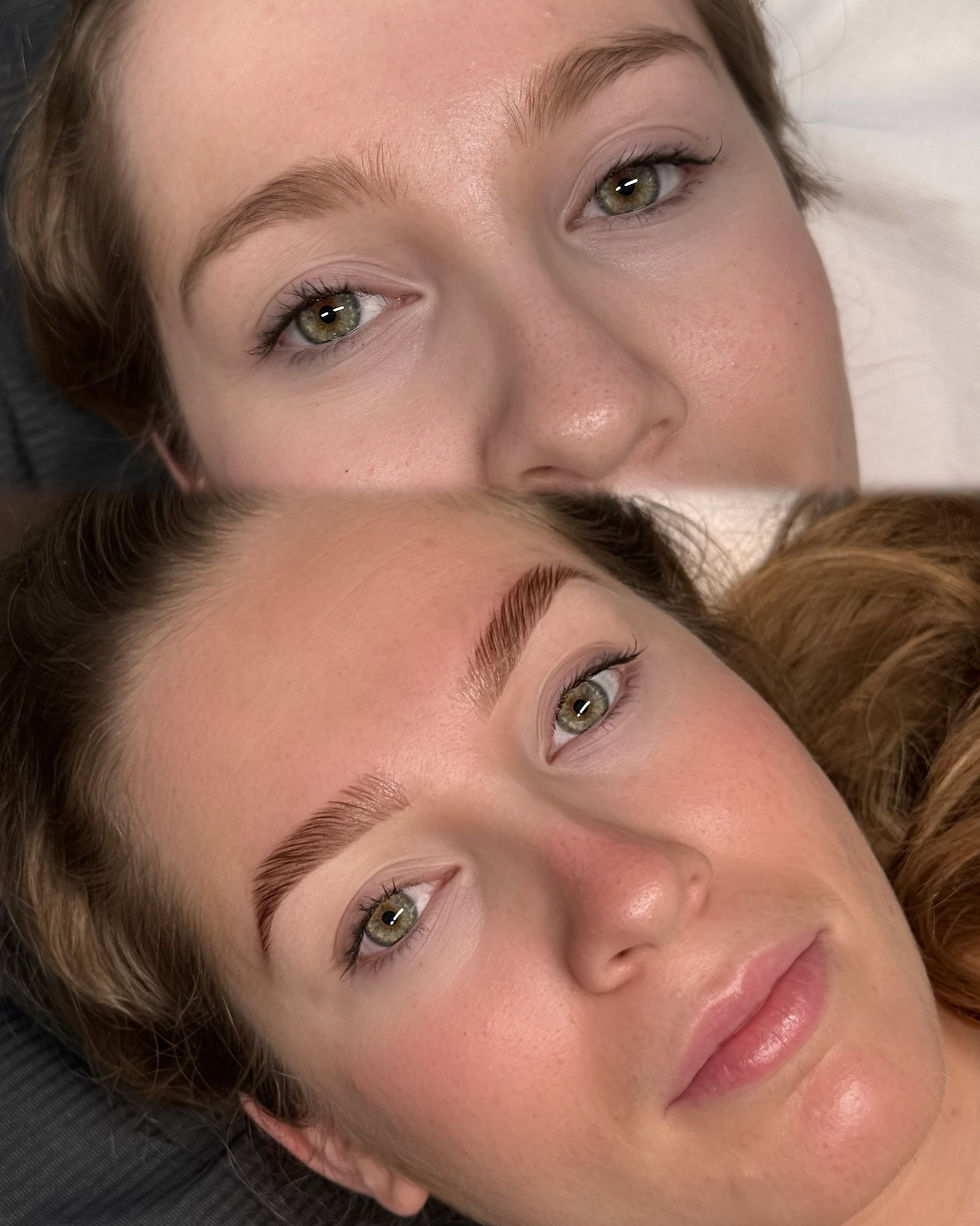 Brow lamination & tint