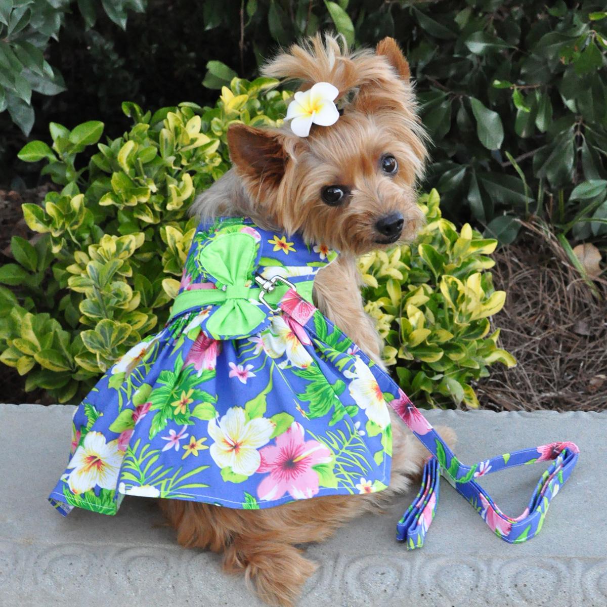 Hawaiian Dog Dress