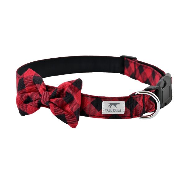 Plaid Bowtie Collar