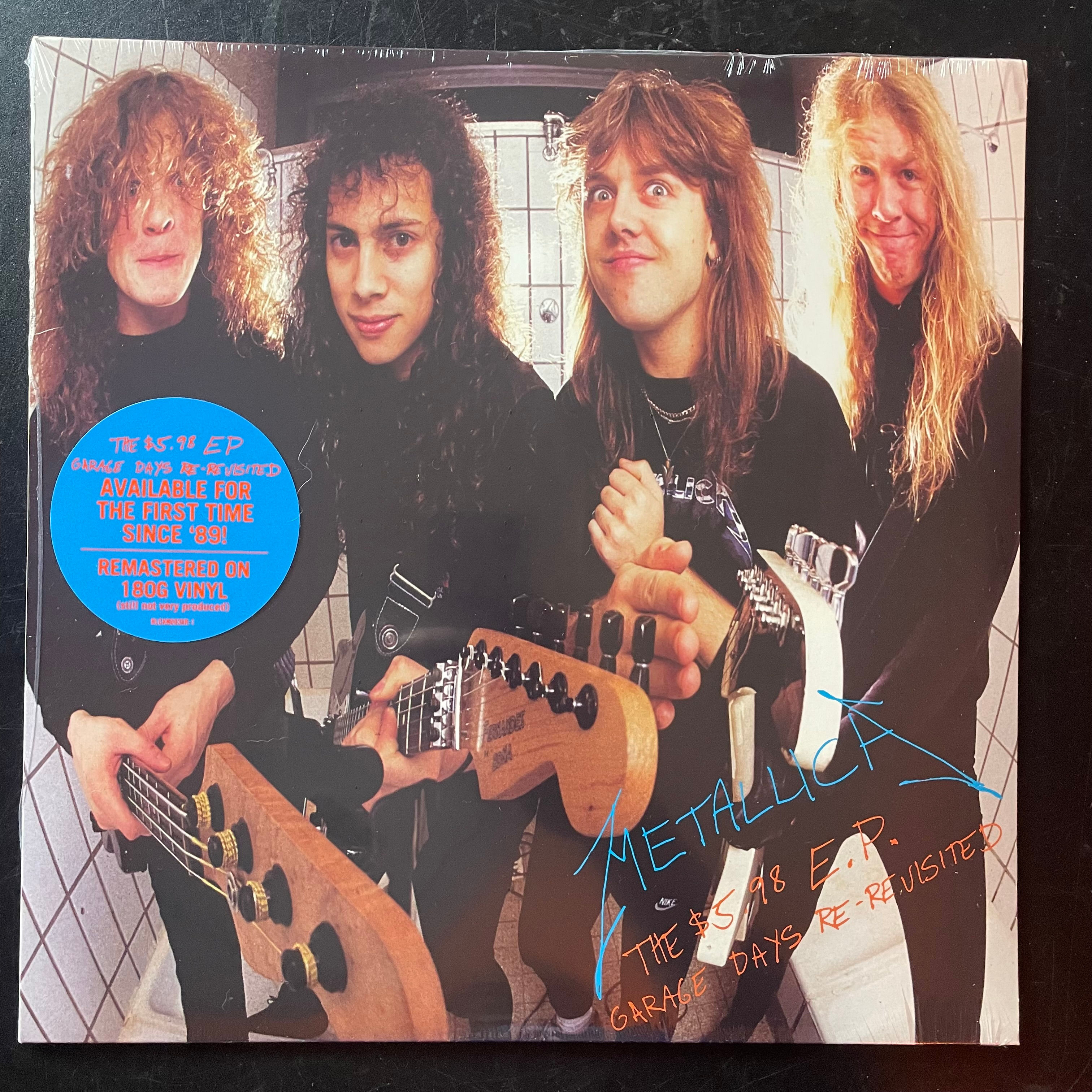 Metallica Garage Days Re-Revisited front cover in intact factory shrink