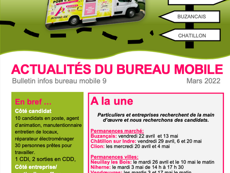 BULLETIN INFOS BUREAU MOBILE