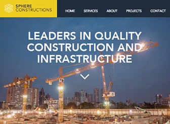construction company website template wix construction website