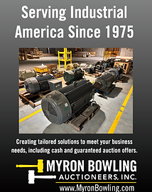 Myron Bowling Auctioneers  Purchase, sell, and liquidate industrial equipment, machinery, and supplies fast with Myron Bowling Auctioneers.