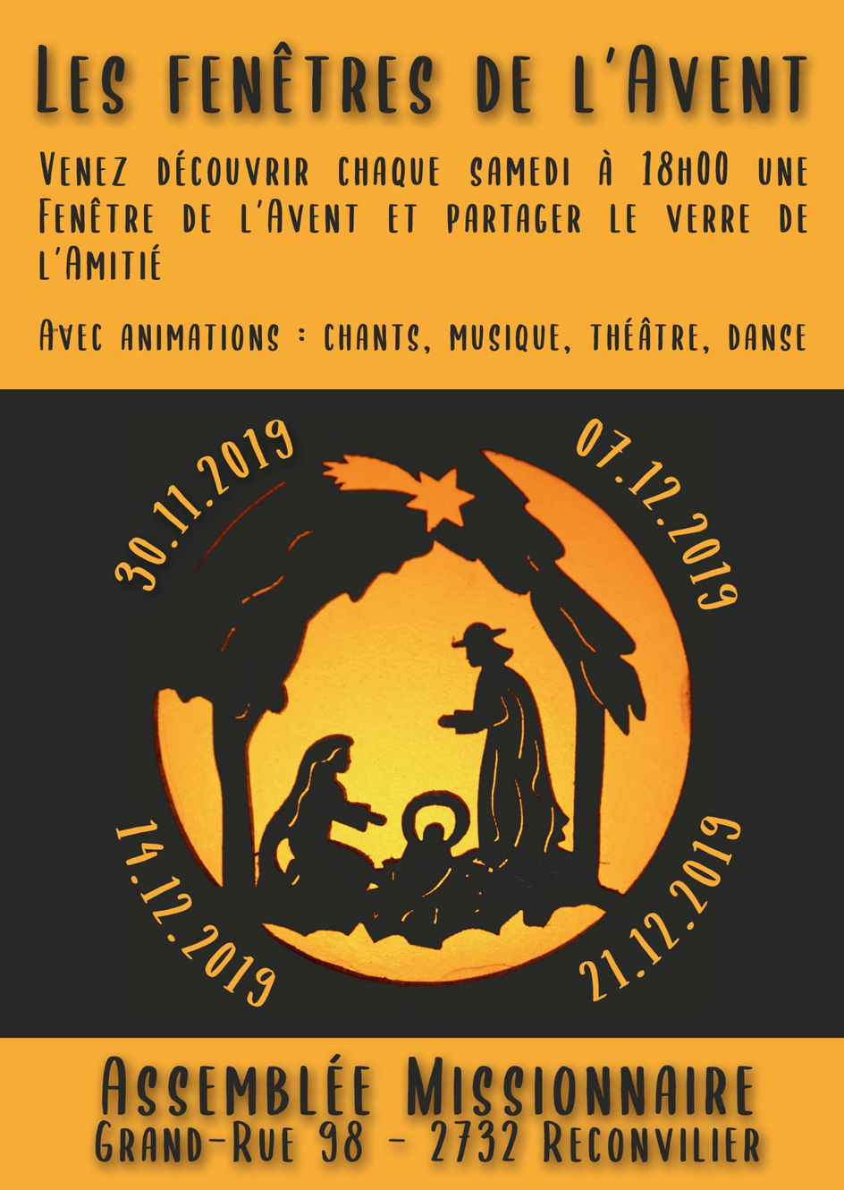 4 Fenêtres de l'Avent à ne pas manquer !