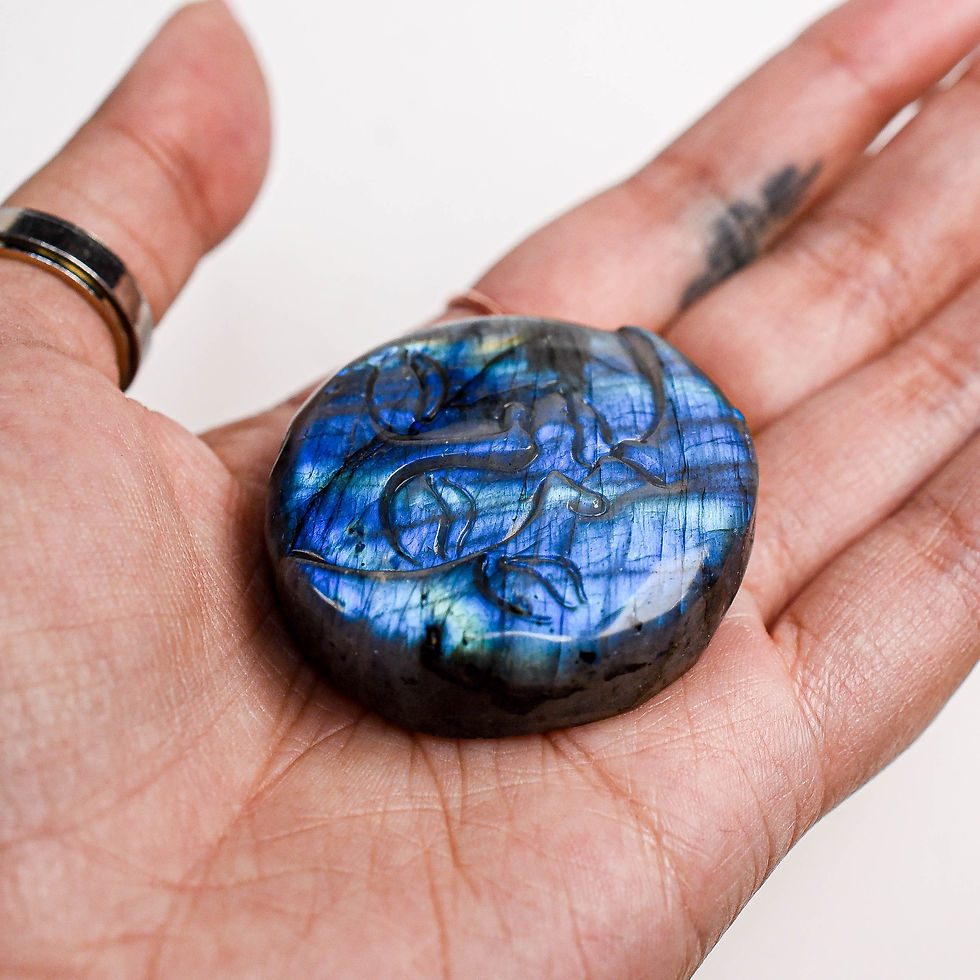 Thumbnail: AAA Labradorite Sun & Moon