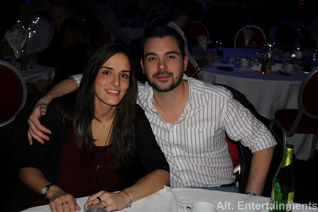 Guests posing for a photo at The Ramada, Cannock, by Alt. Entertainments.