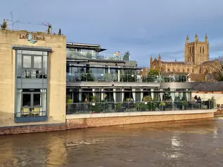 Why The Left Bank Village is a Unique Riverside Wedding Venue in Hereford