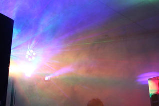 A stunning display of DJ & Disco lighting at St. George's Sports & Social Club in Telford, Shropshire, captured by Alt. Entertainments. Vibrant lights create an electrifying atmosphere on the dance floor, enhancing the ambiance of the event. Alt. Entertainments specializes in delivering exceptional lighting experiences for weddings, parties, and corporate gatherings.