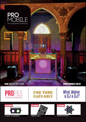 Pro Mobile Magazine, Issue 127 featuring Alt. Entertainemnts a mobile DJ company on the Front Cover.