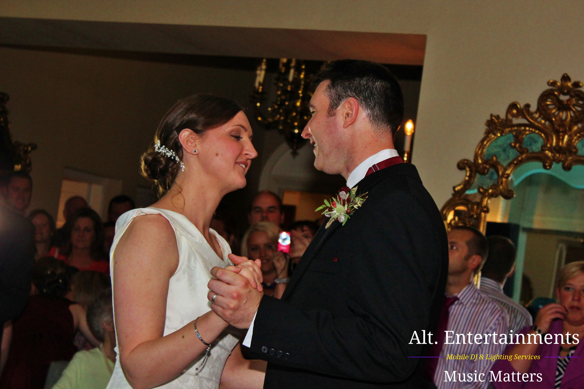 Bride and Groom First Dance