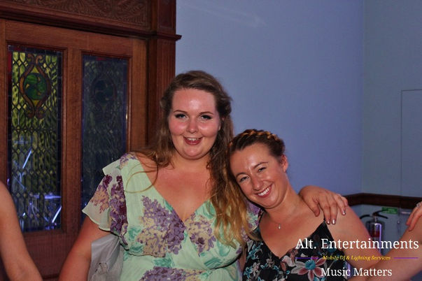 Wedding guests gather for the final dance at Pendrell Hall's wedding disco, captured by Alt. Entertainments, a trusted Wedding DJ/Mobile DJ, Disco, and Events Company.