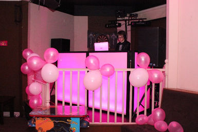 Alt. Entertainments' premier mobile DJ setup in Solihull: A vibrant display of professional audio and lighting equipment, ready to set the stage for an unforgettable event. With expertise and flair, they elevate every celebration, creating memories that last a lifetime.