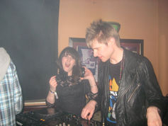 Indie DJ Ian Bennett performing an alternative DJ set at Amici Mai (Light Bar), Chubb Buildings, Wolverhampton, for Alt. Entertainments.