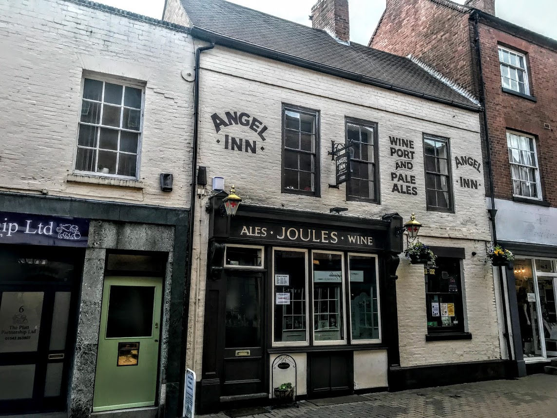 The Angel, Market Street, Patrick Comerford, Lichfield