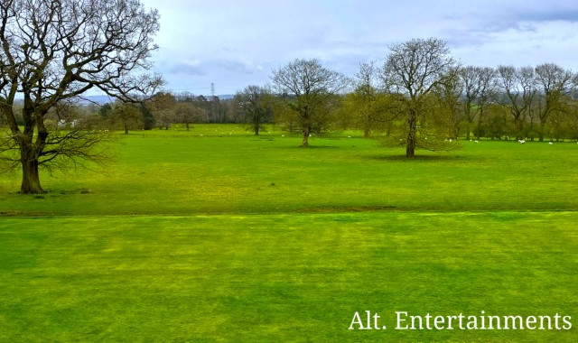 Scenic view of a wedding at Pendrell Hall, Codsall Wood, Staffordshire, captured by Alt. Entertainments, specializing in Wedding DJ, Mobile DJ, and Indie DJ services, along with Disco & Event Services.