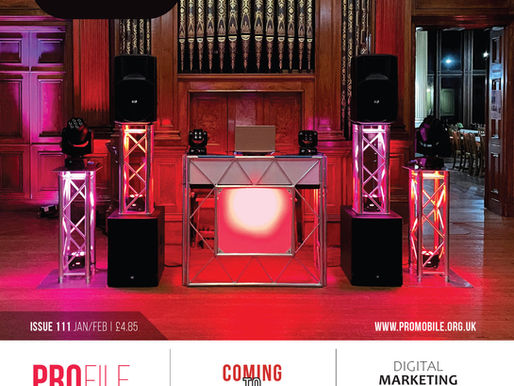 Alt. Entertainments Make Front Cover of a Professional DJ Magazine!