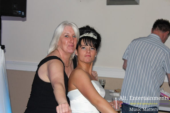 Alt. Entertainments captures the radiant beauty of a bride at Cannock Hockey & Cricket Club.