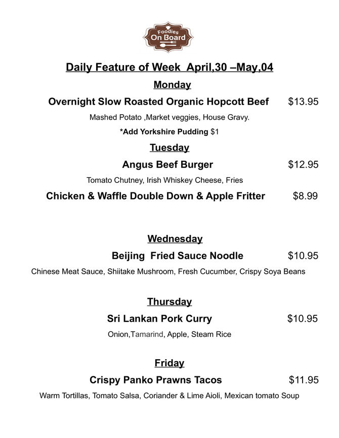 Daily Feature April/30-May/04
