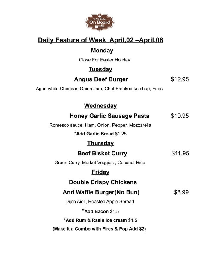 Daily Feature April,02-06