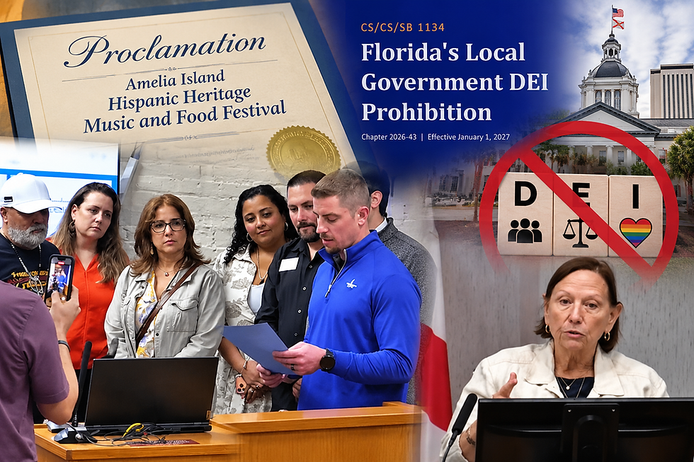 Minutes After Hispanic Festival Proclamation, City Learns New Florida Law Will Bar It Next Year