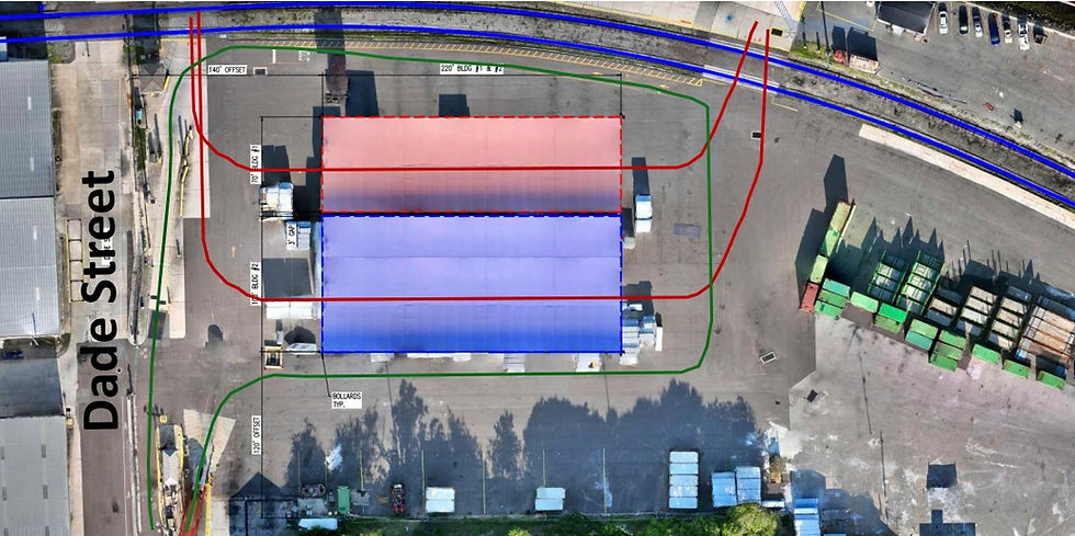 Relay Terminals will put fabric warehouses side-by-side near Dade Street