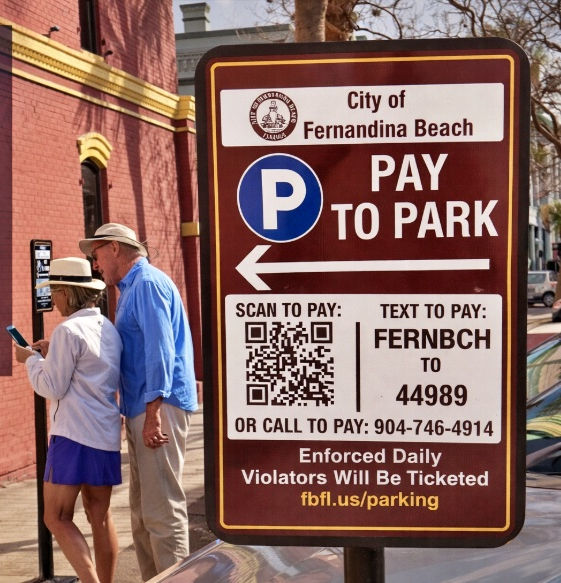 Fernandina Commission Rejects Second Paid Parking Question, Leaving Ballot as is