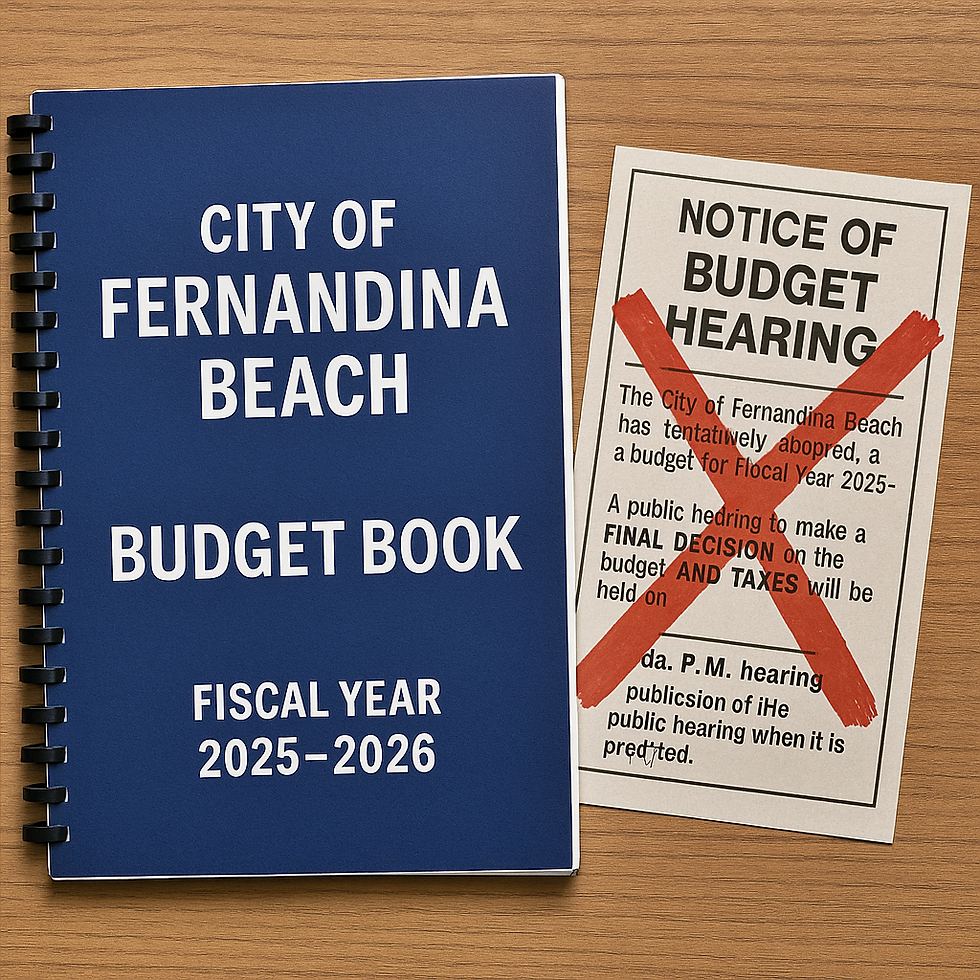 Fernandina Beach Commission Re-Adopts Millage and Budget After State Flags TRIM Errors