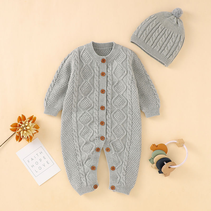 POM-POM TEJIDO COMPLETO (GRIS) 2 PZS