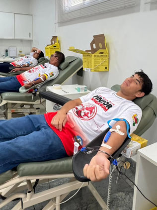 Ação Social - Pintor sangue Bom