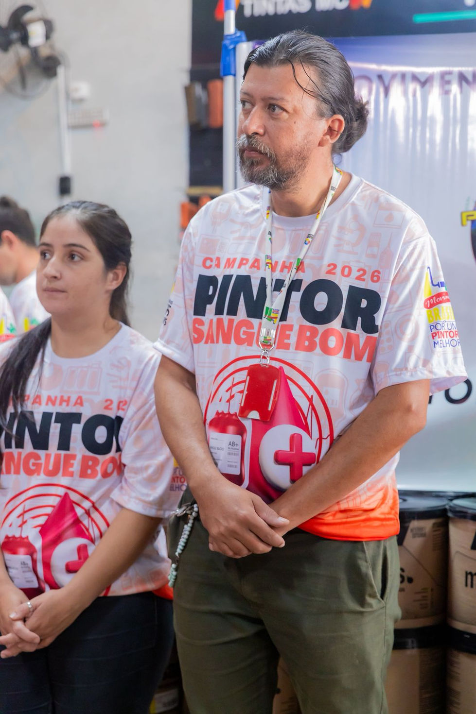 Ação Social - Pintor Sangue Bom