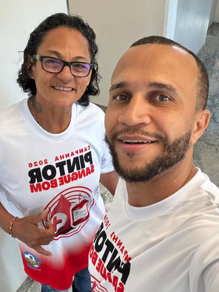 Ação Social - Pintor sangue Bom