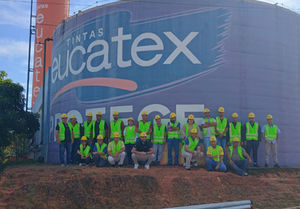 Visita a Fabrica da Eucatex